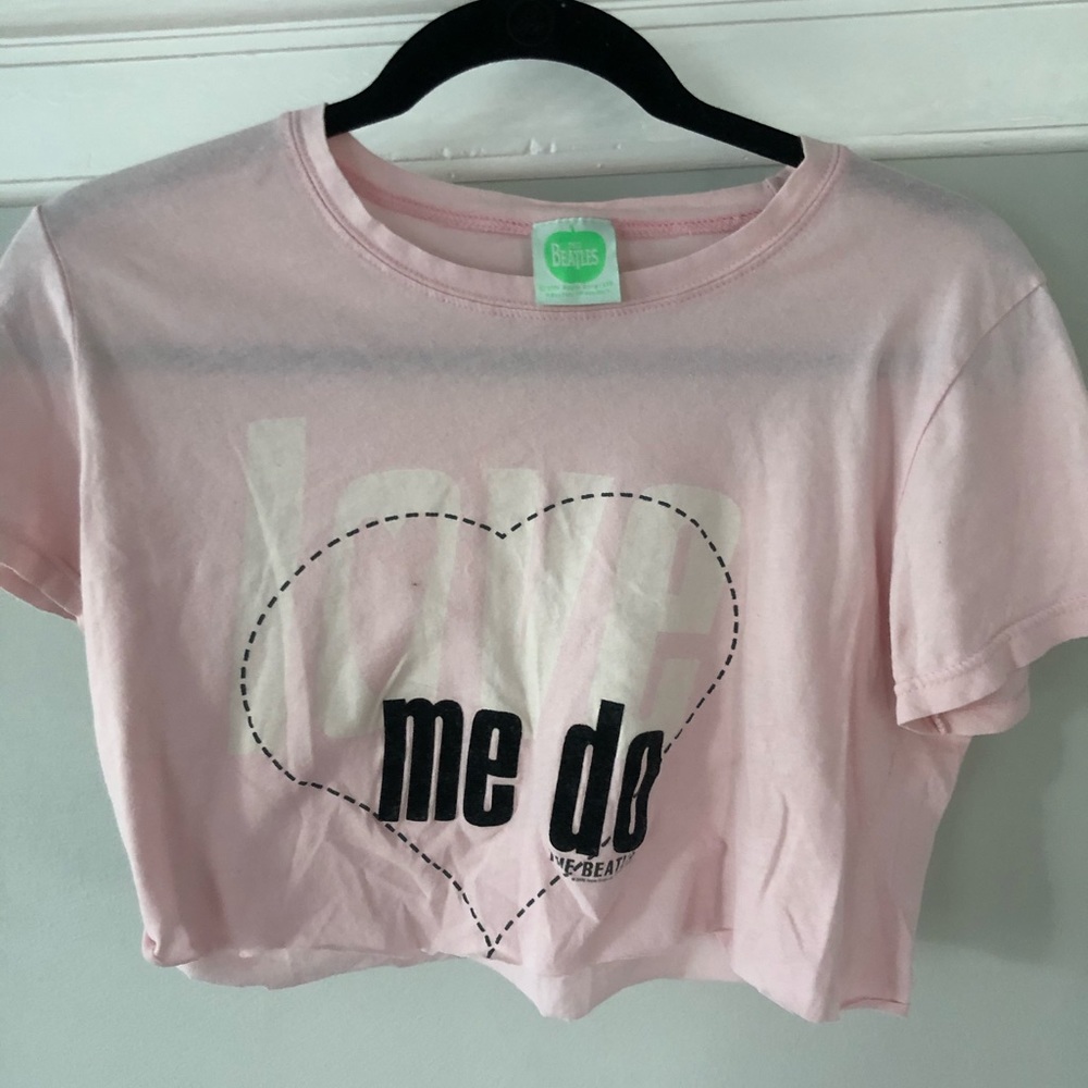 Beatles Cropped Tshirt